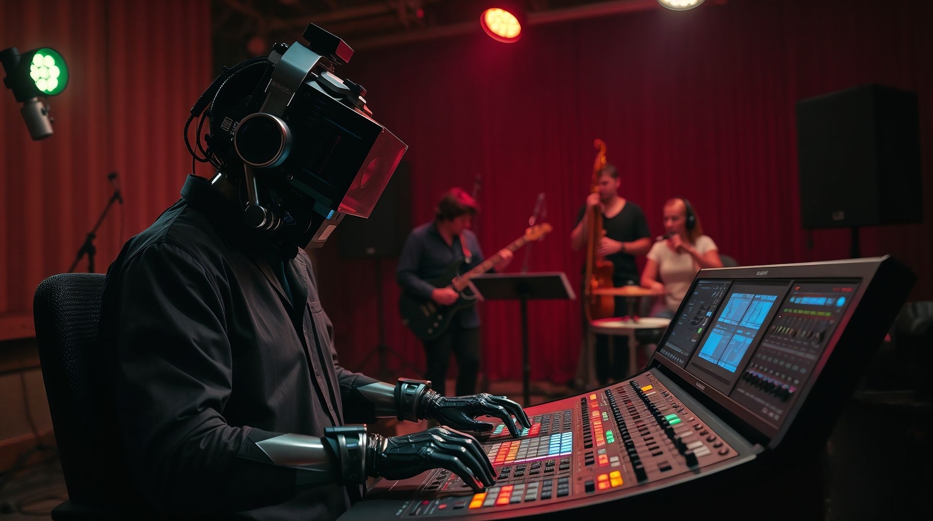 Producción audiovisual: grabación con cámara de video profesional
